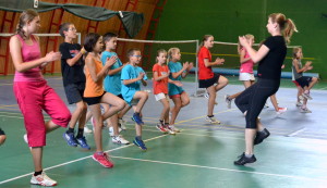 AEROBIK zpestřil program posledního dne